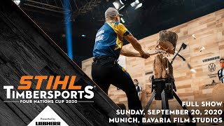 STIHL TIMBERSPORTS® The Four Nations Cup 2020 in Munich [upl. by Eggleston]