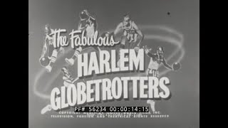 1956 HARLEM GLOBETROTTERS BASKETBALL TEAM quotFABULOUS HARLEM GLOBETROTTERSquot 56234 [upl. by Kcirredal246]