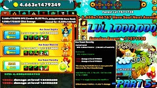 Ace Scout Dorothy Lvl 1000000 OMG Crazy Time Clicker Heroes Indonesia Part 5 [upl. by Hyacintha564]