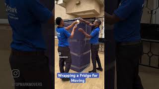 Wrapping a Double door Fridge [upl. by Qiratla]