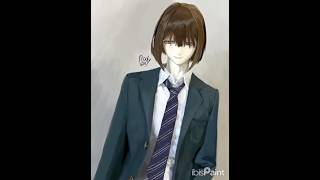 art practice drawing tiktok artdrawing doll dolls speedpaint ibispaint fyp fypyoutube [upl. by Aneetsirhc]