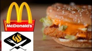 Mc Donalds SPICY PANEER BURGER RECIPE BEST HOMEMADE RECIPE [upl. by Aicenad]