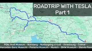 Tesla Model 3 roadtrip 092024 part 1 [upl. by Cloe]