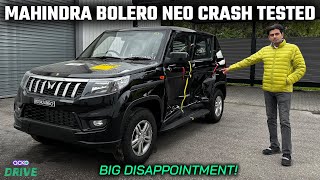 Mahindra Bolero Neo Scores 1 Star In New Global NCAP Crash Test Set Back For Indian Car maker [upl. by Alica]