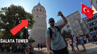 Galata Tower One of Istanbuls most famous tourist attraction [upl. by Seravart]