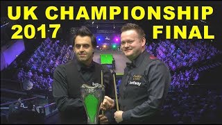 OSullivan v Murphy Final 2017 UK Championship [upl. by Stoecker]