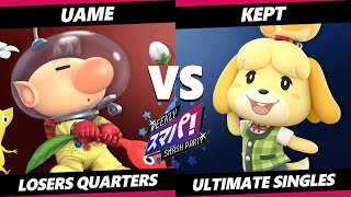 Sumapa 166 TOP 8  kept Isabelle Vs uame Olimar Smash Ultimate  SSBU [upl. by Nodnarg]