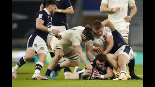 Match écosse Angleterre  Tournoi des 6 Nations 2022  RUGBY [upl. by Hummel]