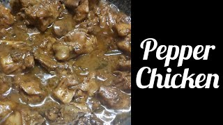 Pepper chickenkerala style pepper chickenpepper chicken recipe in malayalam [upl. by Akimrej937]