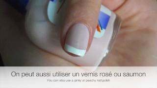 Tuto French manucure how to [upl. by Haven]