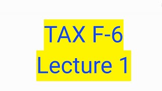 Income Tax  Uk tax System  Band Rates  Allowance  Lecture 1  F6  ACCA Learning [upl. by Norac]