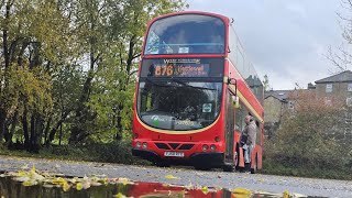 First Leeds 37675 YJ58RTX On 876 To Grassington Then Hawes [upl. by Tristam]