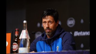 LIVE Conferência de imprensa de rescaldo do Santa ClaraFC Porto [upl. by Aicel]