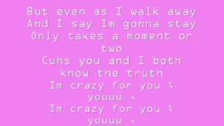 jls crazy for you lyrics [upl. by Blessington]