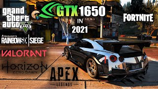 GTX 1650 Test in 7 Games in 2021 ft I7 3770  GTX 1650 Gaming [upl. by Estel593]