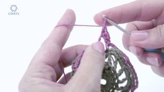 Learn How To Make a Corsage Crochet Intermediate German [upl. by Kalikow410]