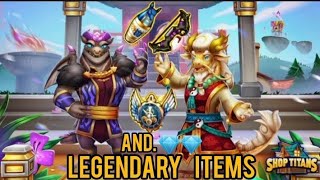 Shop Titans Make a Legendary Items With Fusion And How To Get gems [upl. by Zacarias]