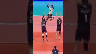 Nishida amp Ishikawa unstoppable duo volleyball nishida ishikawa spike [upl. by Tarryn]