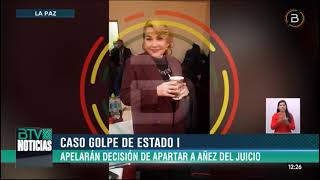 Apelarán a la decisión de apartar a Jeanine Añez del caso Golpe de Estado I [upl. by Netsua]