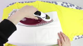 How to Iron on Embroidered Patch [upl. by Micky]