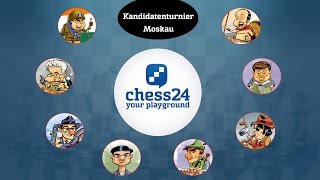 Kandidatenturnier im Schach LiveKommentar  Runde 14 [upl. by Grant]