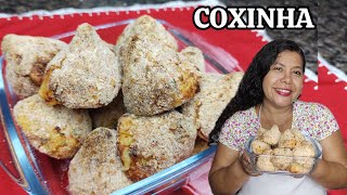 COXINHA DE BATATA E FRANGO Feita na Airfryer e sem glúten  Vanuza Santos [upl. by Angadreme]