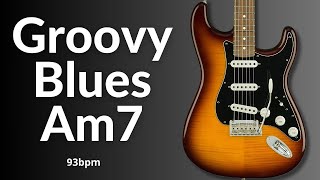 Groovy Blues Guitar Backing Track in A Minor l Ultimate Groove Session [upl. by Lawan]