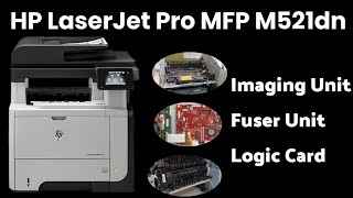 Hp laserjet pro mfp m521dn printer tutorial in hindi  HP LaserJet Pro MFP M521  HP LaserJet  HP [upl. by Constance]