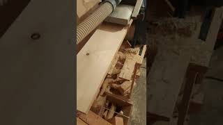 Woodworking Jointer and Thickness Planer test Scheppach HMS 850 [upl. by Niwrek]