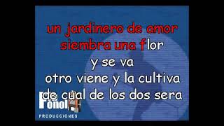 LAGRIMAS NEGRAS  Javier Garcia KARAOKE Letra [upl. by Hwang]