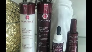 Starting the Keranique Hair Regrowth for Women Treatment by Amanda Tur [upl. by Sirtemed]