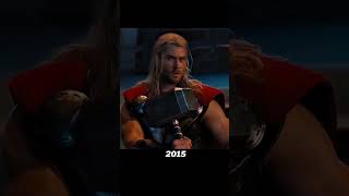 Evolution of Chris Hemsworth THOR 2011  2022 thor chrishemsworth [upl. by Niessuh]