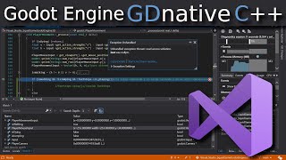 Godot engine C español Visual Studio prueba GDnative quotCOMPILAR DEBUGGEAR y ENCONTRAR ERRORESquot [upl. by Atteyek]