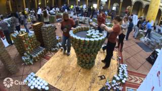 CustomInk CANstruction 2015 [upl. by Aniram]