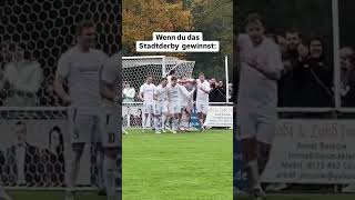 Sachsenhausen feiert Derbysieg🤩 [upl. by Albert]