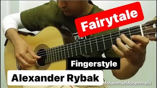 Fairytale  Alexander Rybak  Fingerstyle Guitar Cover  Mohammad Mohammadi [upl. by Monte]