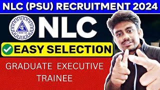 NLC RECRUITMENT 2024  UPCOMING BUMPER VACANCIES  GET POSTS  FRESHERES APPLY [upl. by Nosloc913]