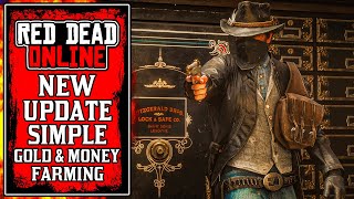 The NEW Red Dead Online UPDATE Has SUPRISINGLY GOOD GOLD amp Money Farming Methods RDR2 [upl. by Bald]