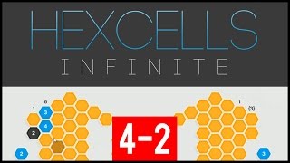 Hexcells Infinite Walkthrough  World 4  42 Puzzle [upl. by Joshua]