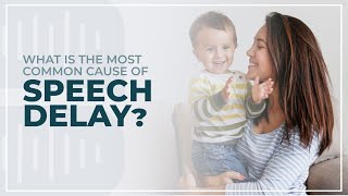 What is the most common cause of Speech Delay [upl. by Farrison928]