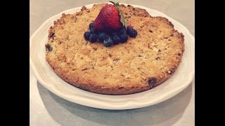 How to make a Monster skillet cookie Cooking with Caleb 65 [upl. by Airalav351]