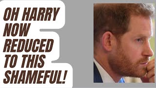 OH HARRY ARE YOU REALLY REDUCED TO THIS princeharry meghan royal [upl. by Kalman]