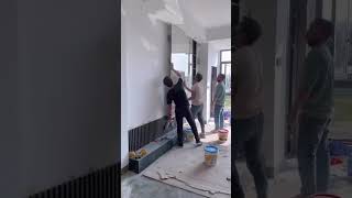 PAINEL TV EM PORCELANATO COM RIPADO [upl. by Eednac]