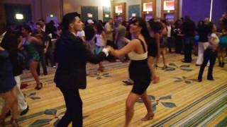 Nery Garcia Salsa dancing at Orlando Salsa Congress [upl. by Mraz729]