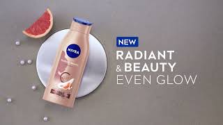 Get Radiant Skin with the NIVEA Radiant and Beauty Even Glow Body Lotion [upl. by Oludoet441]