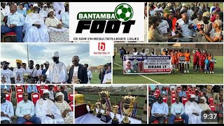 🔴BANTAMBA FOOT ASS MAMOUNECEREMONIE DE DENOMINATION DU STADE BIRANE LY DES PARCELLES ASSAINIES [upl. by Yahsed]