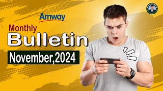 Amway November2024 Offers New Launched Product amp Promotion Amway Monthly Bulletin November2024 [upl. by Nnaeinahpets]