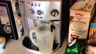 Delonghi coffee machine cleaning [upl. by Lanette]