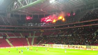 Adana Demirspor taraftarı TT Arenada [upl. by Elleinwad]