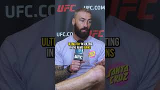 UFC fighter Paul Craig shares with Nina Drama a fun fact about Gilbert Burns LOL shorts mma ufc [upl. by Sig824]